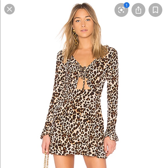 For Love & Lemons Leopard Dress - Picture 2 of 7